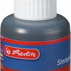 штемпельная краска 27мл черная Herlitz(10417202)
