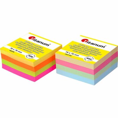 бумага контакт.76x76мм 4-цвет.400л Titanum(201671)