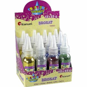 блестки 6цветов/23гр. Titanum(417656)