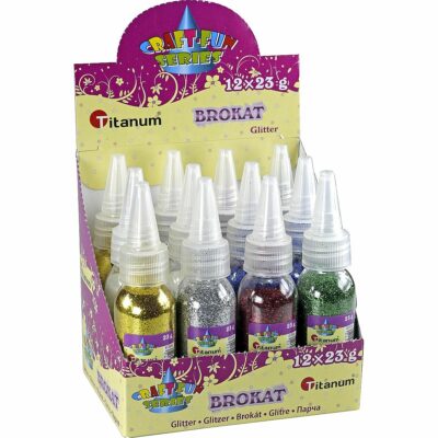 блестки 6цветов/23гр. Titanum(417656)
