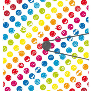 папка на резинке А4 Smiley Rainbow Herlitz (50002092)