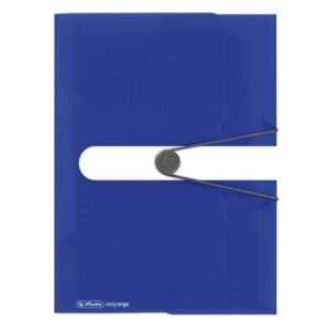 папка на резинке А4 intensiv blue Herlitz (50002474)